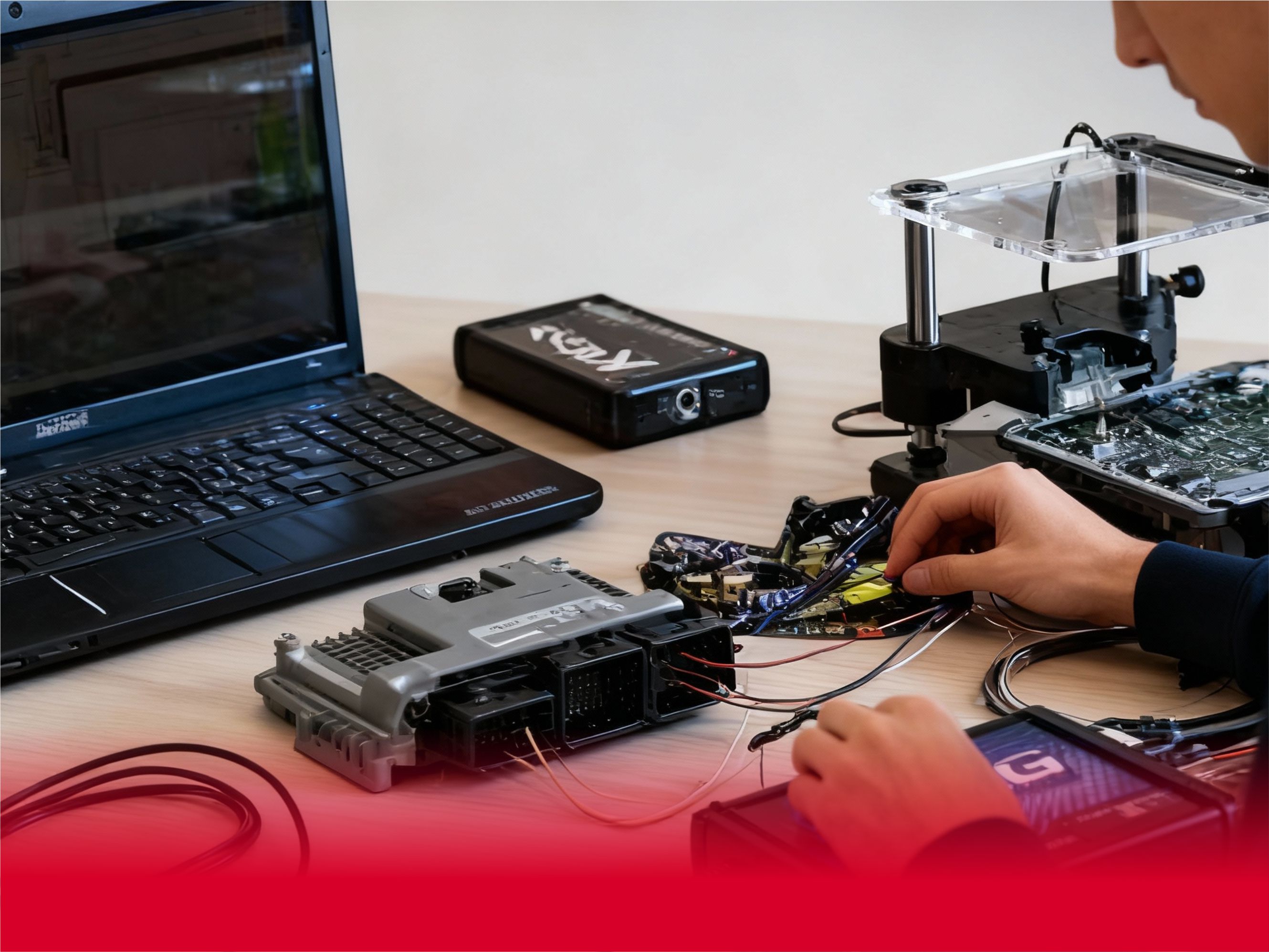 Curso de lectura escritura y clonación de ECUs automotrices