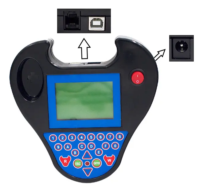 V508 Mini Zed-Bull – Programador y Clonador de Transpondedores