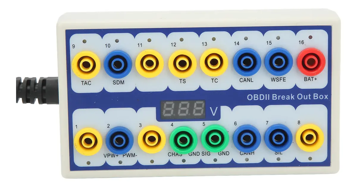 EVGATSAUTO – Caja de Ruptura OBD2 de 16 Pines